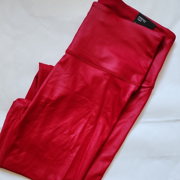 Victoria's Secret Knockout High Rise Tight Red Large - Picture 1 of 7